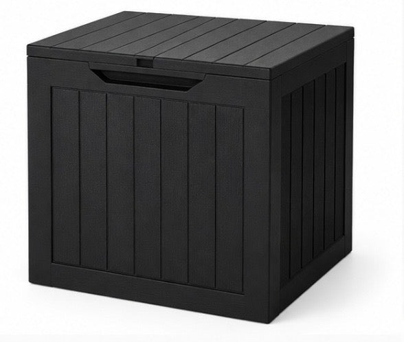96L Outdoor-Aufbewahrungsbox – Wetterfeste Deckbox mit abschließbarem Deckel