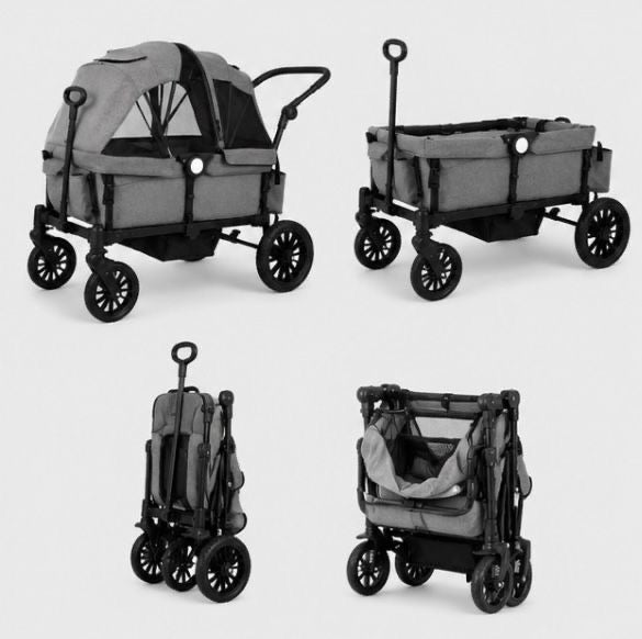 FamilyRide™️ – 2-in-1 faltbarer Geschwisterwagen