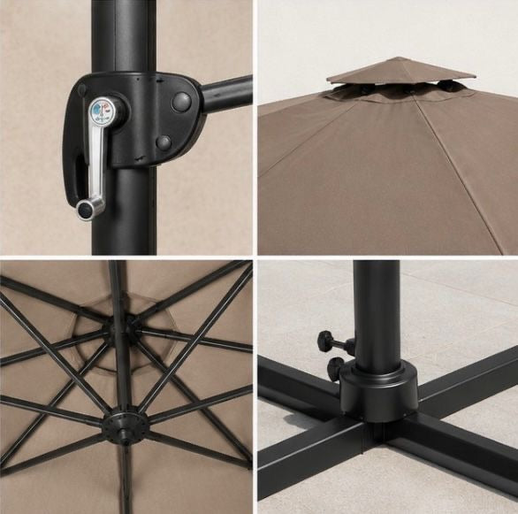 ShadeLux™️ – Premium Ampelschirm für Garten & Terrasse