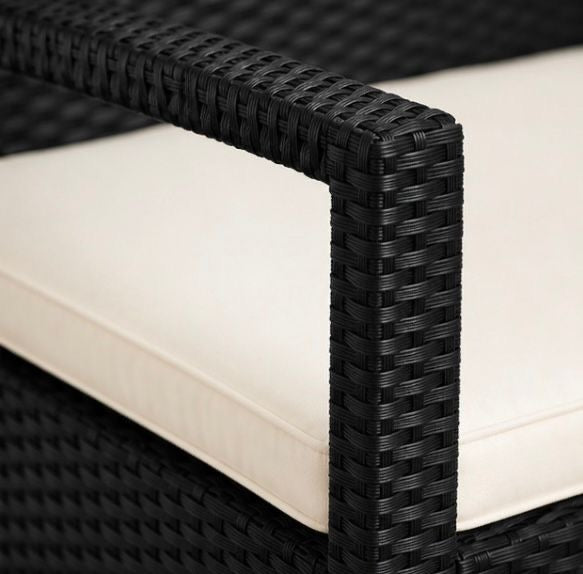 GardenRelax™️ – Premium Rattan Gartenbank mit Stauraum