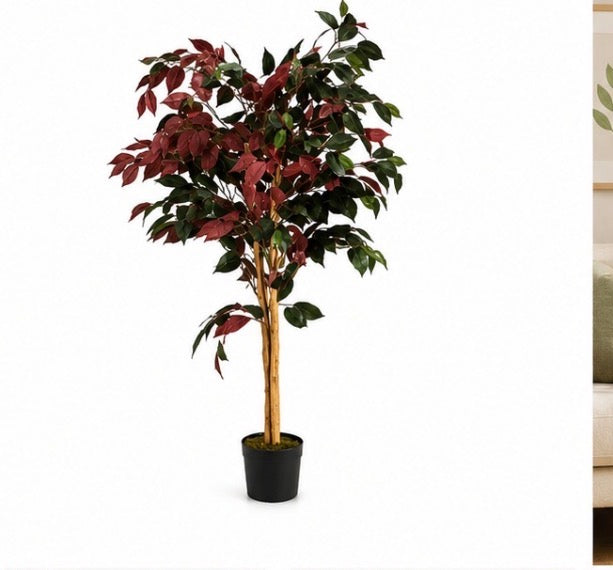 RubyLeaf™️ – Premium künstlicher Ficusbaum