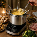 FondueMaster Pro – Elektrisches Fondue Set 1200W mit Edelstahl-Topf