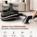 1800W Polsterreiniger mit Dampffunktion & Sterilisation